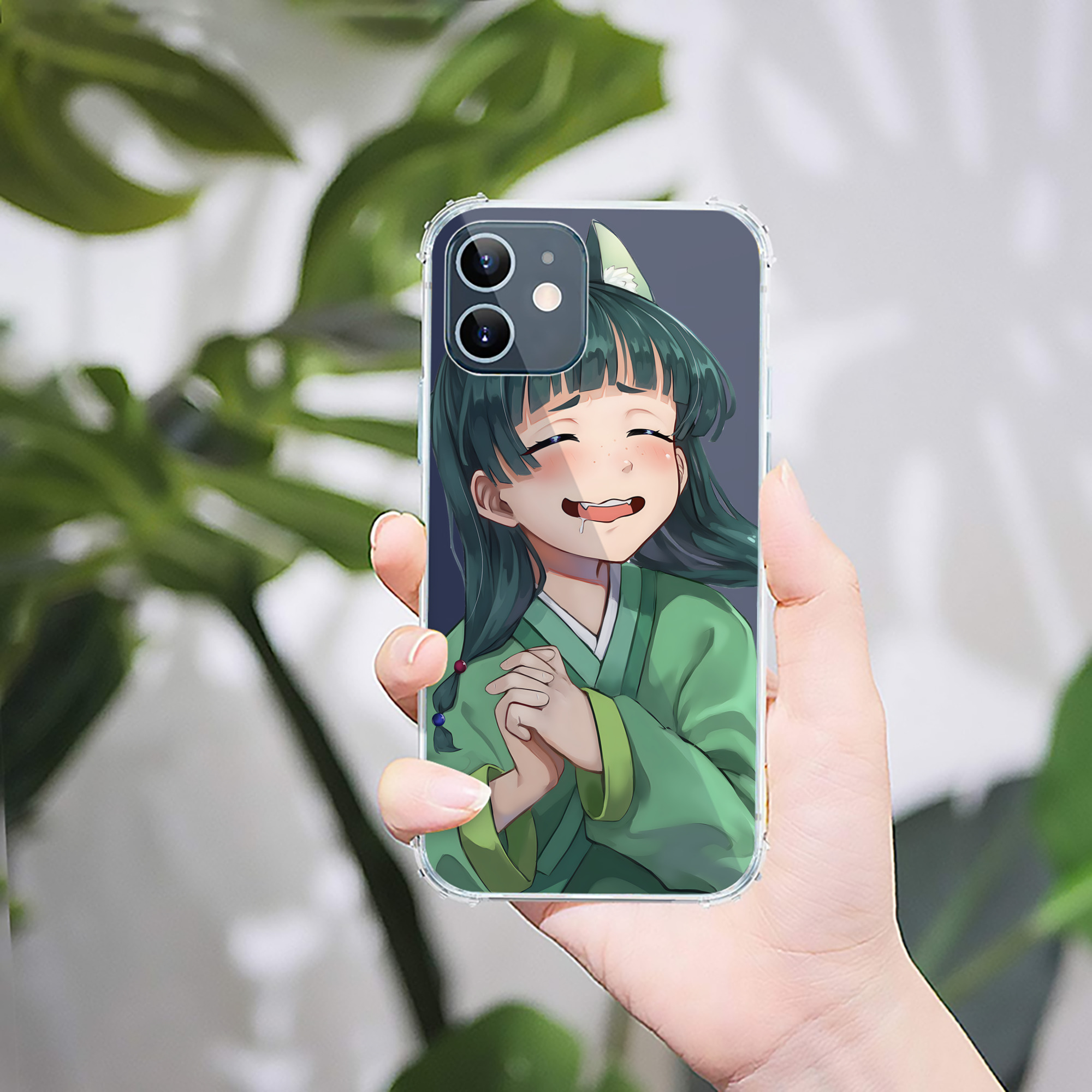 （画像用） 薬屋のひとりごと The Apothecary Diaries 【iPhone 12シリーズ対応】透明スマホケース（クリアソフトケース）